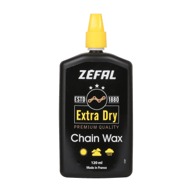 Lubricante de cera para cadena ZEFAL EXTRA DRY WAX - Cualquier meteorología (120 ml) 0