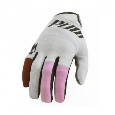 POW SHOCKER Gloves White Pink Brown 0