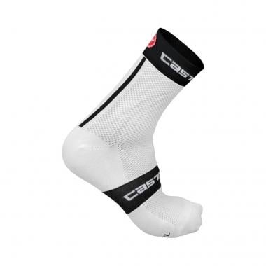 Socken CASTELLI FREE 9 Weiß/Schwarz 0