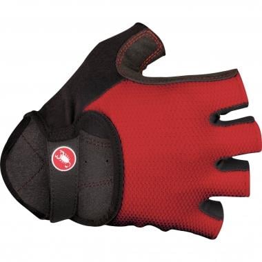 CASTELLI PISTA Short Finger Gloves Red 0
