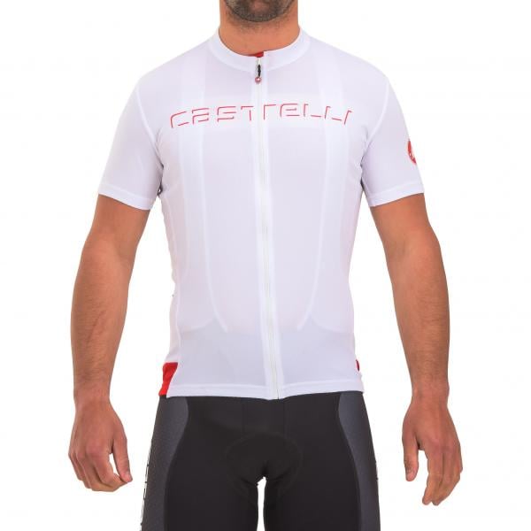 castelli prologo v short sleeve cycling jersey