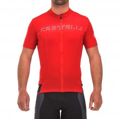 CASTELLI PROLOGO V Short-Sleeved Jersey Red 0