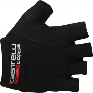 CASTELLI ROSSO CORVA PAVÉ Short Finger Gloves Black 0
