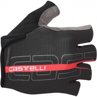CASTELLI TEMPO Short Finger Gloves Black/Red 0