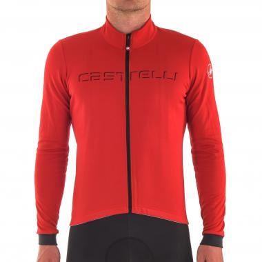 CASTELLI FONDO FZ Long-Sleeved Jersey Red/Grey Anthracite 0