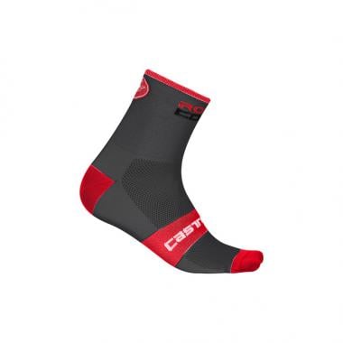 CASTELLI ROSSO CORSA 9 Socks Anthracite/Red 0
