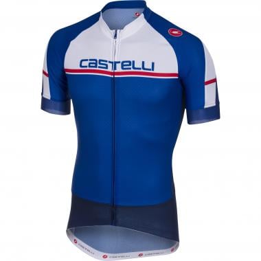 CASTELLI DISTANZA 3 Short-Sleeved Jersey Blue 0