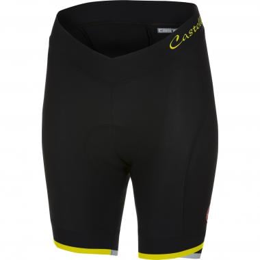 CASTELLI VISTA Shorts Black/Neon Yellow 0
