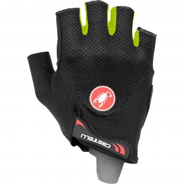 CASTELLI ARENBERG GEL Short Finger Gloves Black/Yellow 0