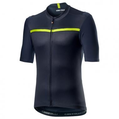 CASTELLI UNLIMITED Short-Sleeved Jersey Blue/Yellow 0