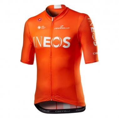 CASTELLI COMPETIZIONE TEAM INEOS Short-Sleeved Jersey Orange 0