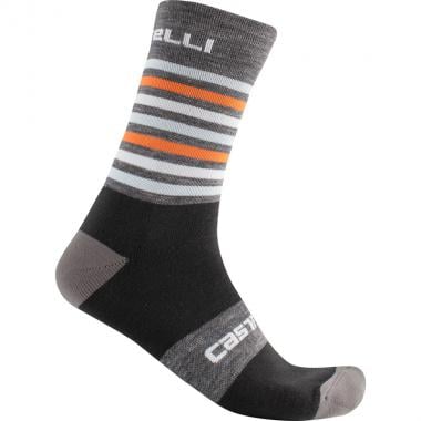 CASTELLI GREGGE 15 Socks Grey/Orange 0