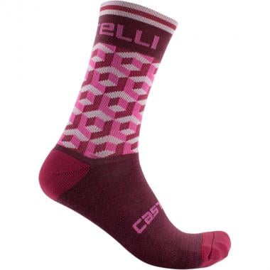 CASTELLI CUBI 15 Women's Socks Red/Pink 0