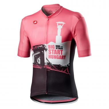 CASTELLI HUNGARY BIG START Short-Sleeved Jersey Pink/Black 0