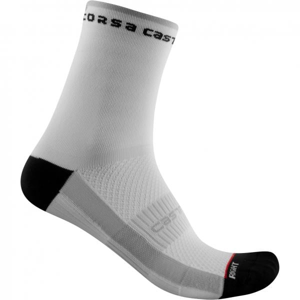 Castelli Rosso Corsa 10 Chaussettes Taille 2XL Unisexe Team Sky Brand New