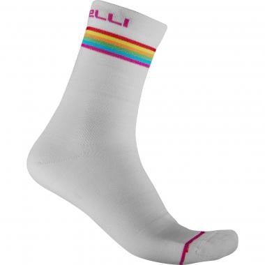 CASTELLI GO 15 Women's Socks White/Pink  0