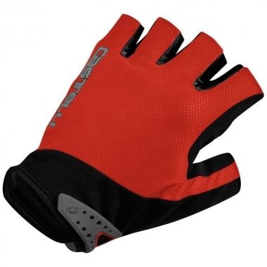 CASTELLI S UNO Short Finger Gloves Red/Black 0