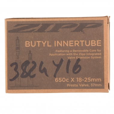 ZIPP TANGENTE BUTYL 650x18/25c Inner Tube Valve 37 mm 0