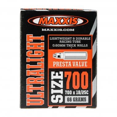 MAXXIS ULTRALIGHT Inner Tube 700x18/25c Presta 0