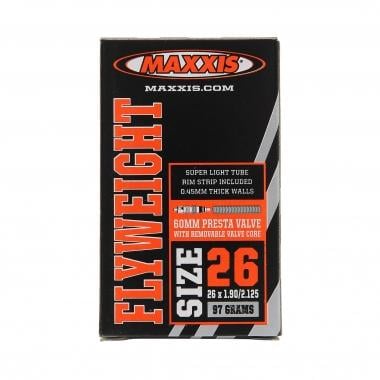 MAXXIS FLY WEIGHT 26x1.90/2.125 Inner Tube Butyl Presta 60 mm IB63898200 0