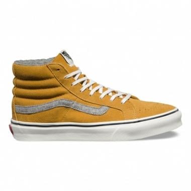 VANS SK8-HI SLIM Women's Shoes Yellow 0