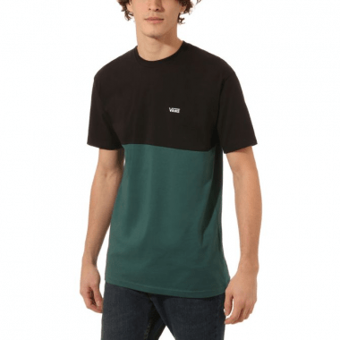 VANS COLORBLOCK T-Shirt Green 2019 0