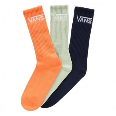 VANS CLASSIC CREW 3 Pairs of Socks Blue/Green/Orange 2022 0