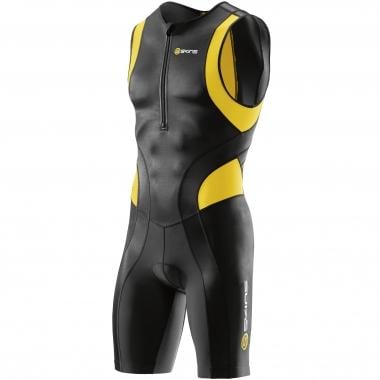 SKINS TRI 400 Skinsuit Front Zip Black/Yellow 0