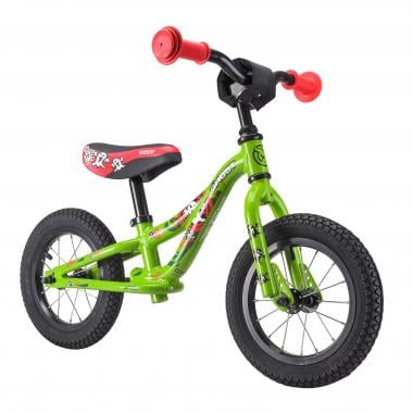 Bici sin pedales GHOST POWERKIDDY 12" Verde/Rojo 0