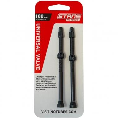 Coppia di Valvole Tubeless NOTUBES STAN'S 100 mm 0