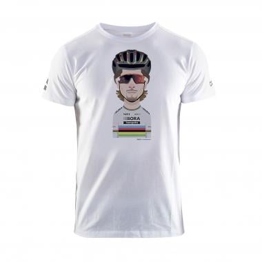 T-Shirt CRAFT BORA PETER SAGAN PORTRAIT Bianco 0