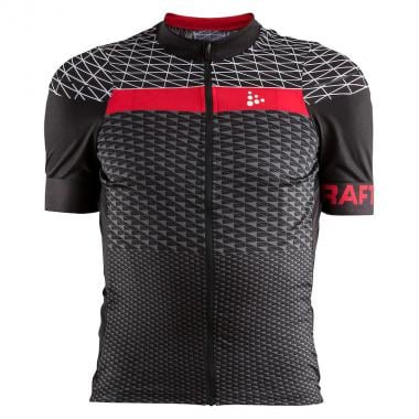 CRAFT ROUTE Short-Sleeved Jersey Black/Red 0
