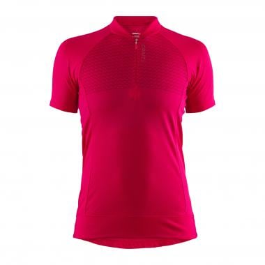 CRAFT RISE Women's Short-Sleeved Jersey Pink 0
