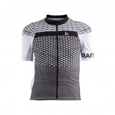 CRAFT ROUTE Short-Sleeved Jersey Black/White 0
