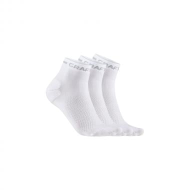 Chaussettes CRAFT CORE DRY MID 3 Paires Blanc CRAFT Probikeshop 0