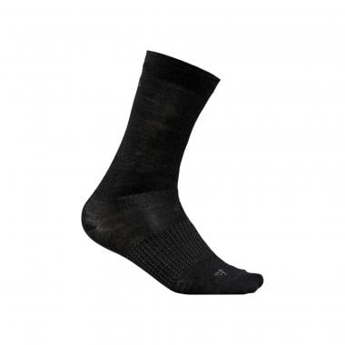 CRAFT WOOL 2 pairs of Socks Black  0