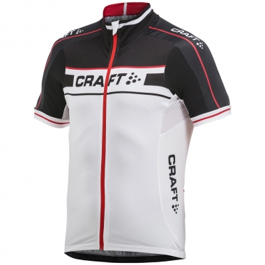 CRAFT PERFORMANCE GRAND TOUR Short-Sleeved Jersey White/Red 0