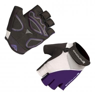 ENDURA XTRACT Women's Short Finger Gloves White/Purple 0