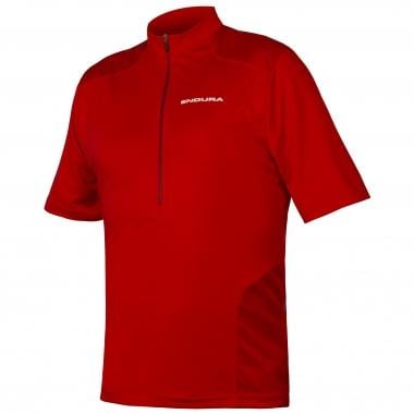 Maillot ENDURA HUMMVEE Manches Courtes Rouge