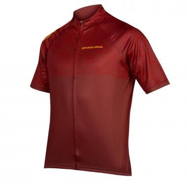 Maillot ENDURA HUMMVEE RAY Manches Courtes Rouge