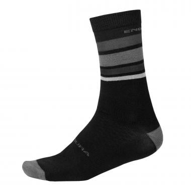 ENDURA BAABAA MERINO STRIPE Socks Black  0