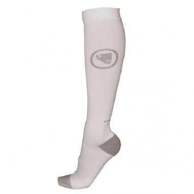 ENDURA Pack of 2 Compression Socks White 0