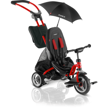 PUKY CAT S6 CEETY Tricycle Red 0
