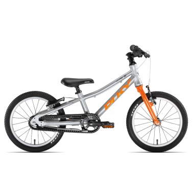 PUKY S-PRO Alu 16-1 Kids Bike Silver/Orange 2020 0
