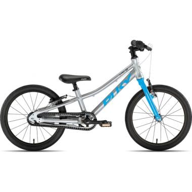 PUKY S-PRO Alu 18-1 Kids Bike Silver/Blue 2020 0
