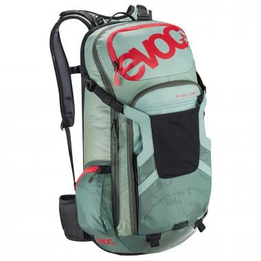 EVOC PROTECTOR FR TRAIL 20 Backpack with Integrated Back Protector Blue/Green 0