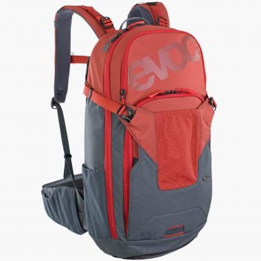 EVOC NEO 16L Backpack with Back Protector Grey Red 0