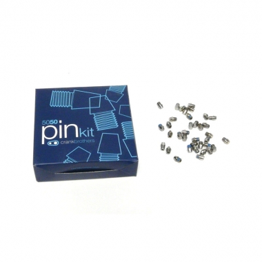CRANK BROTHERS Pedal Pin Kit Silver 3mm 0