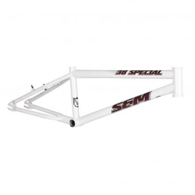 S&M 38 SPECIAL Frame 20.75'' White + ODYSSEY LOW STACK Headset 0