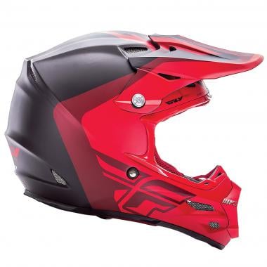 Helm FLY RACING F2 PURE Schwarz/Rot 0